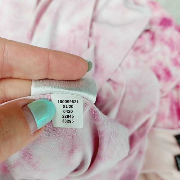 INC International Concepts Pink Heritage Maxi Dress  P396 - Picture 6 of 7